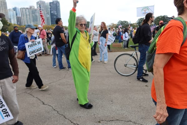 No Kings in Chicago. No Kings in the United States.