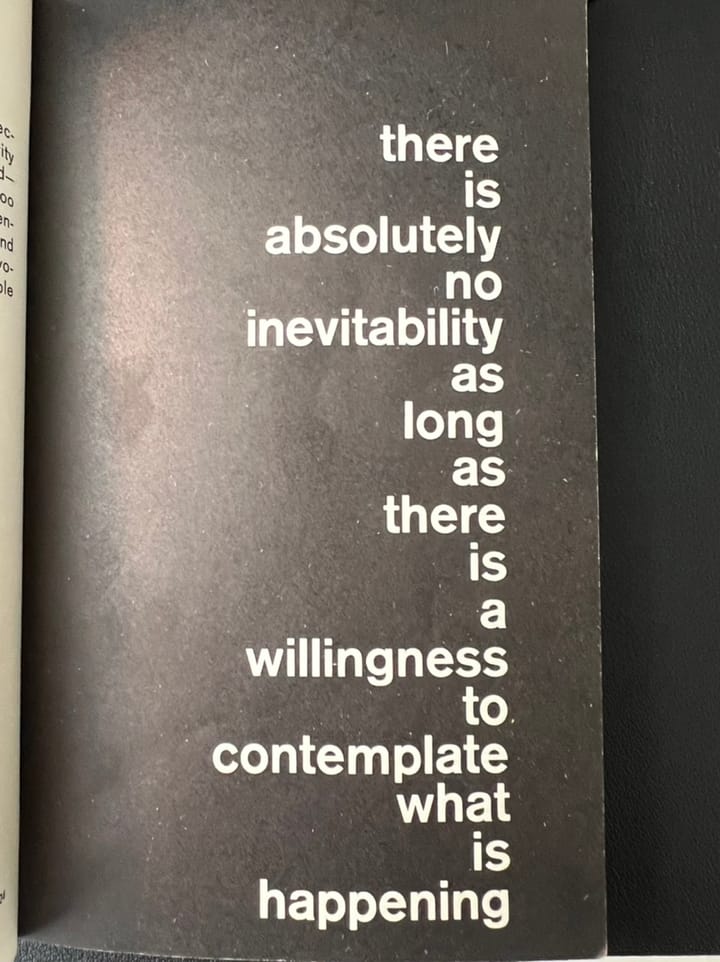 First we shape our tools; thereafter…