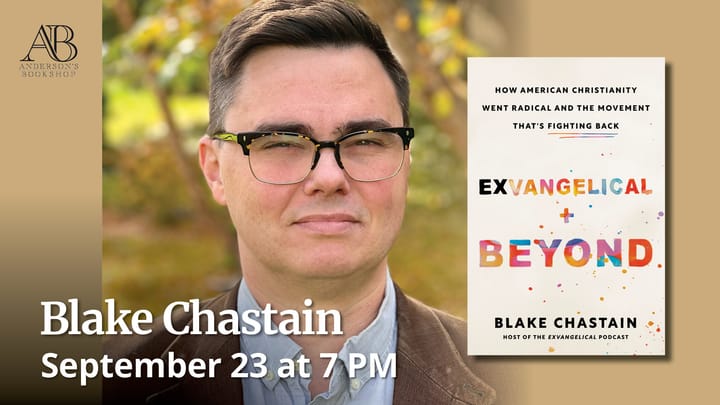 Join me in 2 weeks at Anderson's Bookshop for my first book event