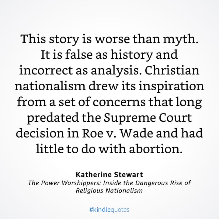 A Timely Reminder About the Religious Right, in light of TX SB8